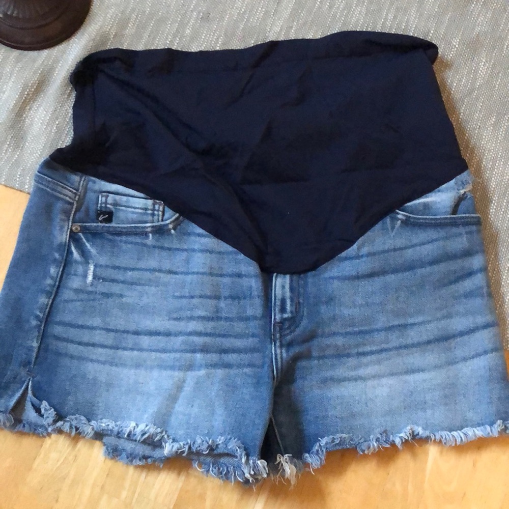 Pinkblush KanCan Full Panel Maternity Shorts